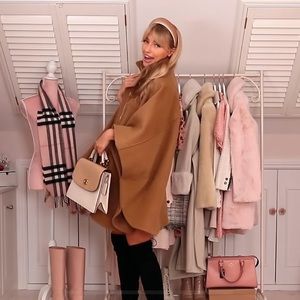 ASOS DESIGN padded headband in taupe brown velvet